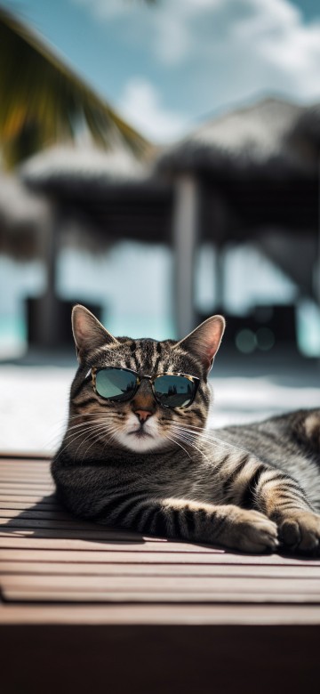 Image Ojos Azules, morning, idea, Paw, tabby cat