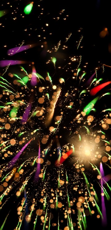 Image fireworks, new years day, event, diwali, darkness