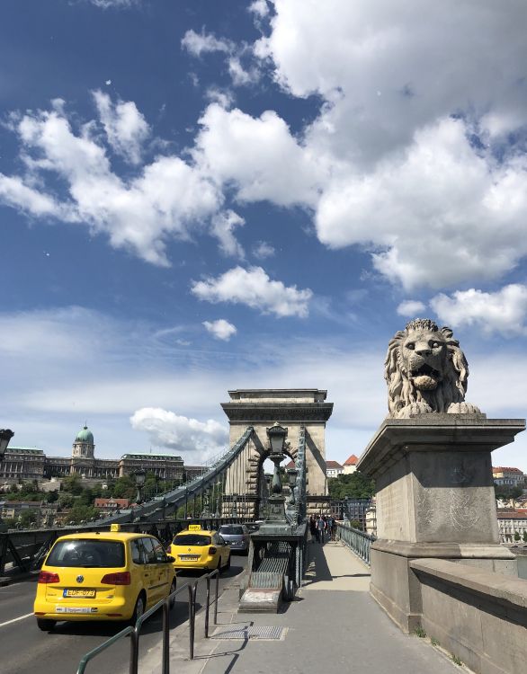Budapest, Szchenyi Chain Bridge, König, Transport, Cloud. Wallpaper in 2922x3738 Resolution