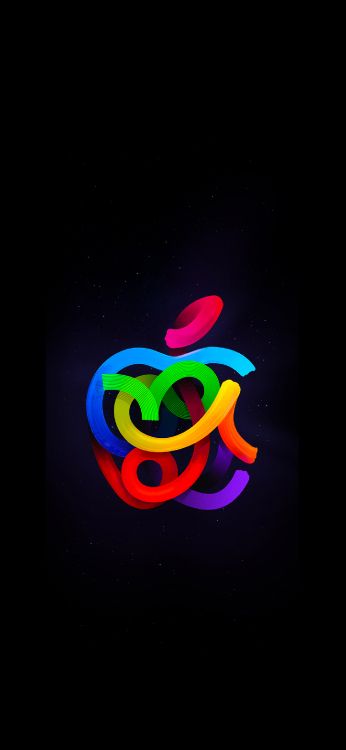 Luz, Manzana, Arte, Gas, Magenta. Wallpaper in 1420x3073 Resolution