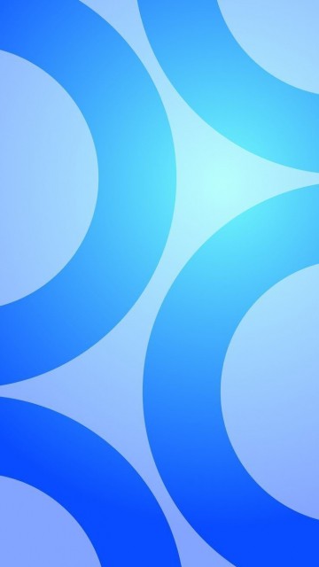 Image circle, graphic design, blue