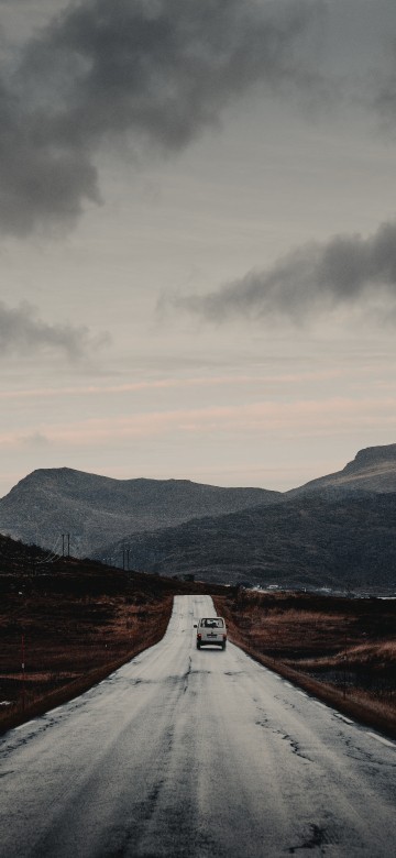 Image islam, road, highland, natural landscape, cloud