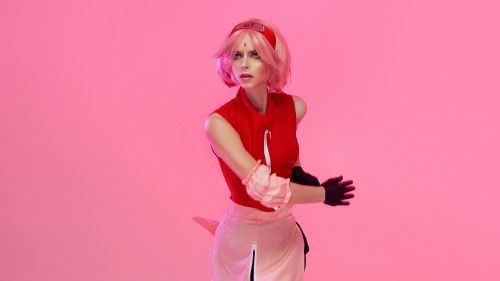 Image sakura haruno, Naruto, anime, cosplay, pink