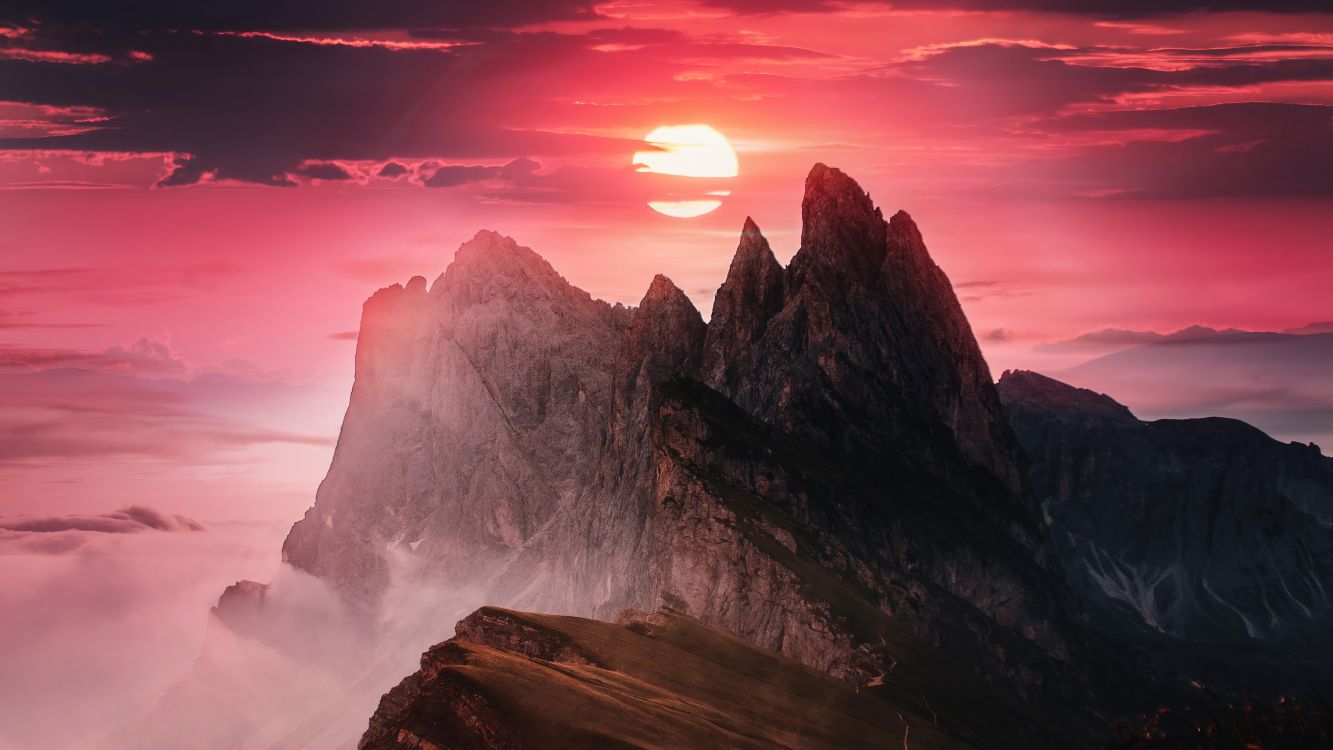 Nature, Les Reliefs Montagneux, Paysage Naturel, Gamme de Montagne, Sommet. Wallpaper in 3840x2160 Resolution