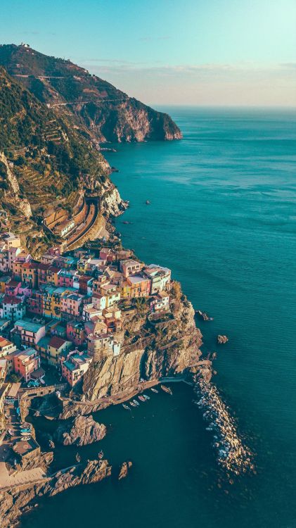 Cinque Terre National Park, Manarola, Nature, Mer, Parc. Wallpaper in 1080x1920 Resolution