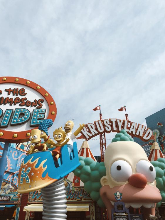 Los Simpsons, Paseo de Los Simpson, Atracción Turística, Walt Disney World Resort, Turismo. Wallpaper in 3025x4032 Resolution