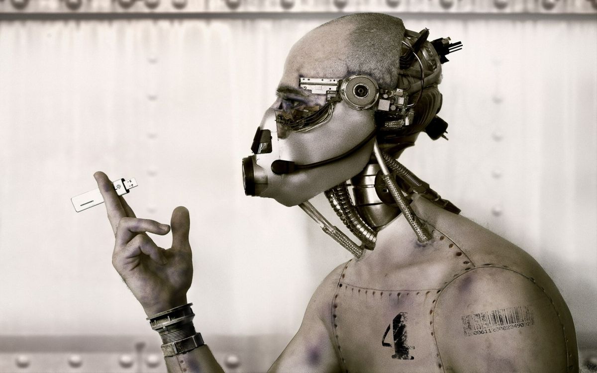 Mann Mit Schwarzer Sonnenbrille Und Maske. Wallpaper in 1920x1200 Resolution