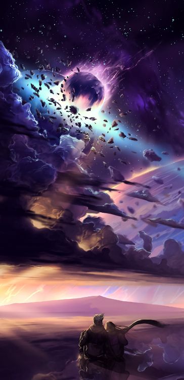 Bonne, Atmosphère, Purple, Lumière, Environnement Naturel. Wallpaper in 1440x2960 Resolution