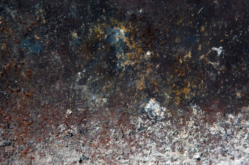 Image brown and black granite surface