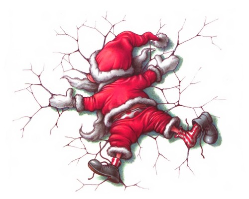 Image Christmas Day, Santa Claus, illustration, music, fictional character