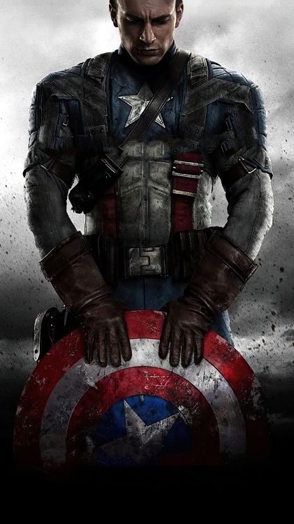 Captain America, Superhero, Marvel Comics, Manche, Geste. Wallpaper in 2160x3840 Resolution
