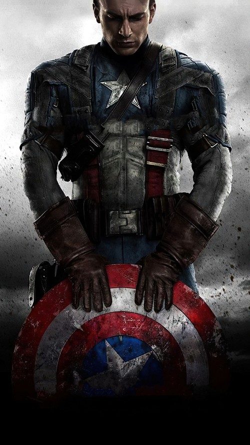 Captain America Art IPhone Wallpaper  IPhone Wallpapers  iPhone Wallpapers