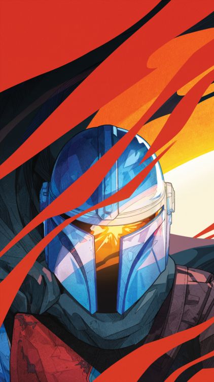 Star Wars, Mandaloriens, Peinture, Ligne, Art. Wallpaper in 870x1546 Resolution