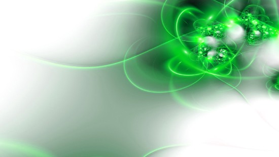 Image green and white light illustration