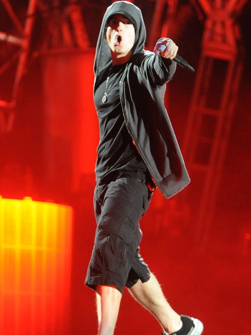 Image eminem coachella 2012, rapper, red, performance, performing arts