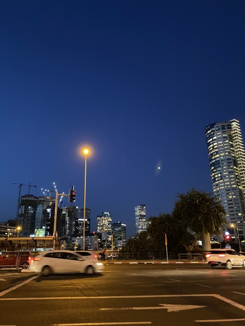 Image road, street light, tower block, urban area, building