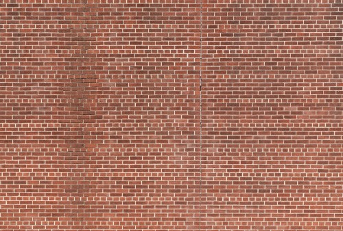 Image brown and black brick wall