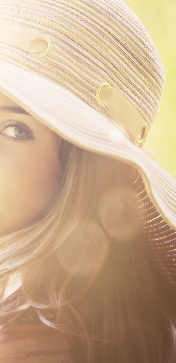 Image skin, blond, hat, beauty, sun hat