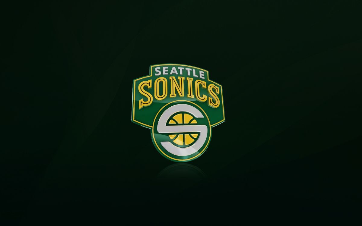 Supersonique de Seattle, NBA, Logo, Minnesota Timberwolves, Green. Wallpaper in 2560x1600 Resolution