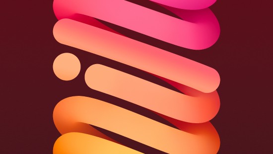 Image iPad Mini Stock Wallpaper in 4K Resolution (Pink) – Light (for iPad)