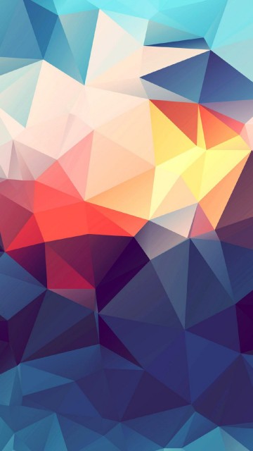 Image red and blue abstract painting