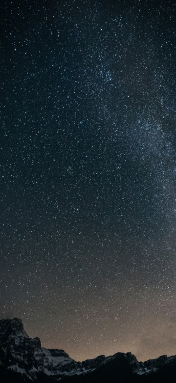ios starry night wallpaper