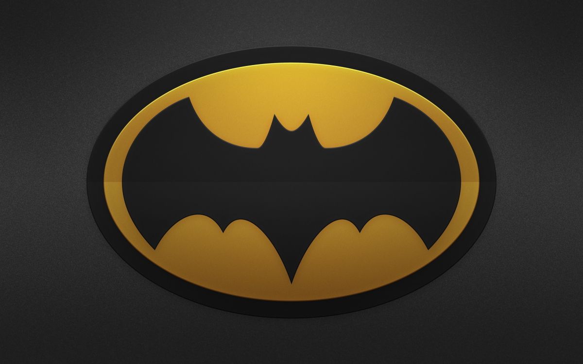 蝙蝠侠, Dc漫画, 黄色的, 超级英雄, 符号 壁纸 2560x1600 允许