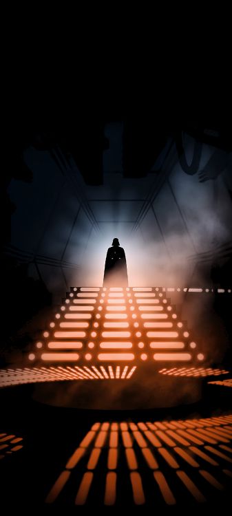 Marko Manev Guerra de Las Galaxias, Anakin Skywalker, Darth Maul, Star Wars, Lucasfilm. Wallpaper in 1440x3200 Resolution
