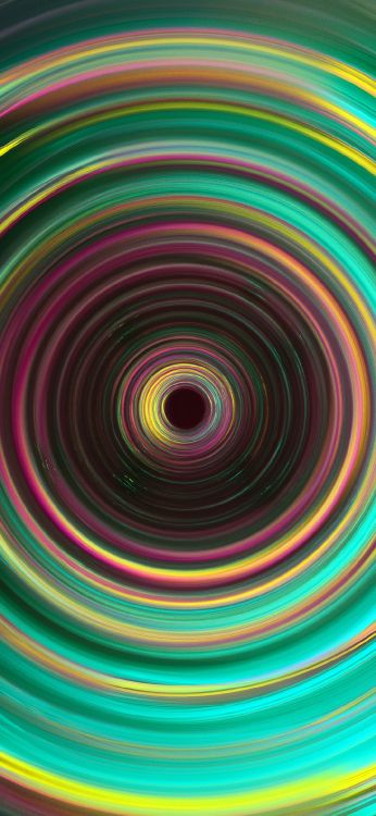 Circulo, Arte, Luz, Morado, Verde. Wallpaper in 1080x2340 Resolution