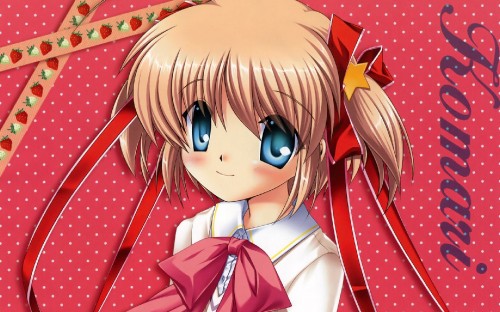 Image blonde haired girl anime character