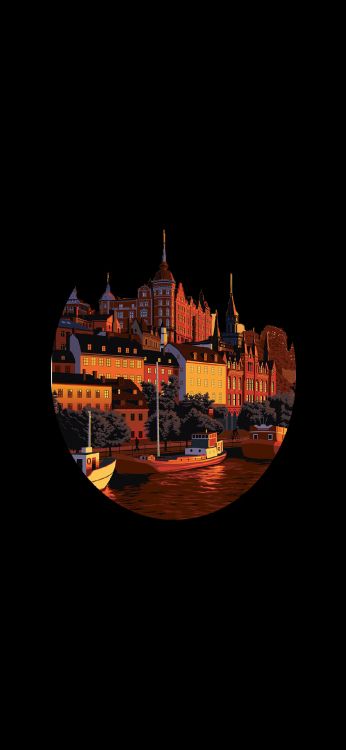 Amoled, OLED, Reflexion, Huawei Mate 20, Smartphone. Wallpaper in 1170x2532 Resolution