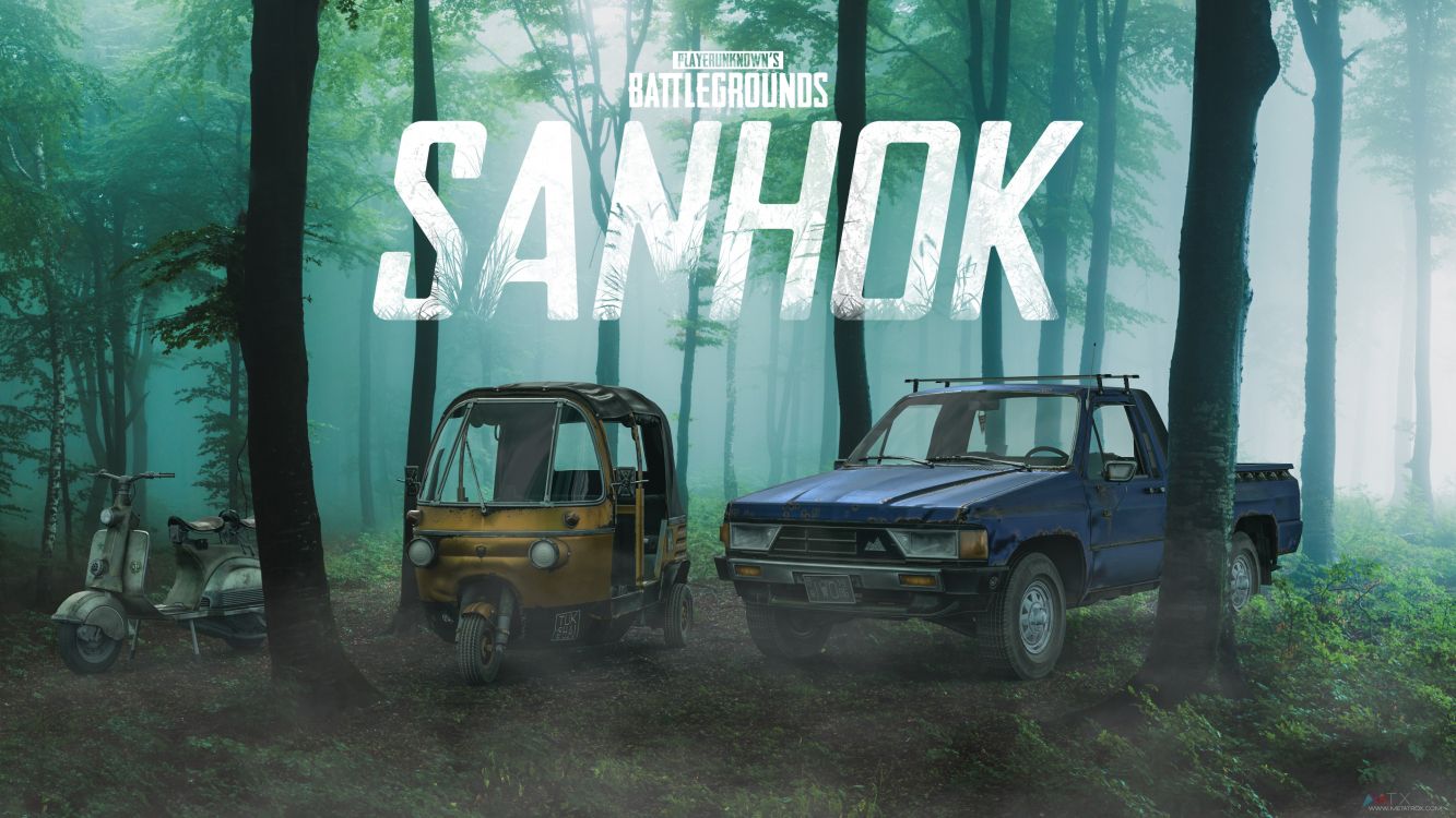 PUBG, Pubg Sanhok, Kunst, Automobil-Fenster Teil, Automotive Exterieur. Wallpaper in 3840x2160 Resolution