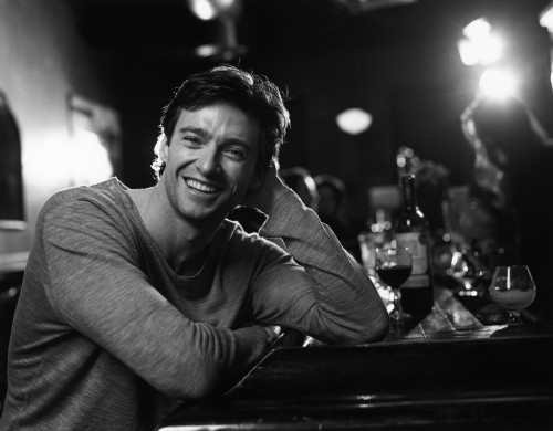 Image hugh jackman, black and white, black, monochrome, film