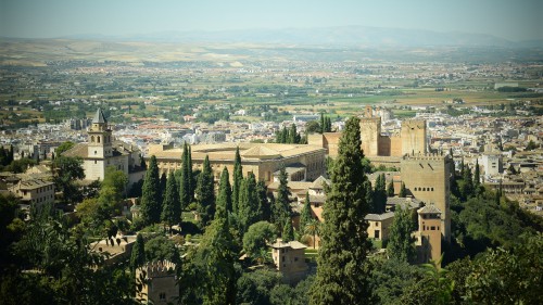 Image aerial view of city during daytime