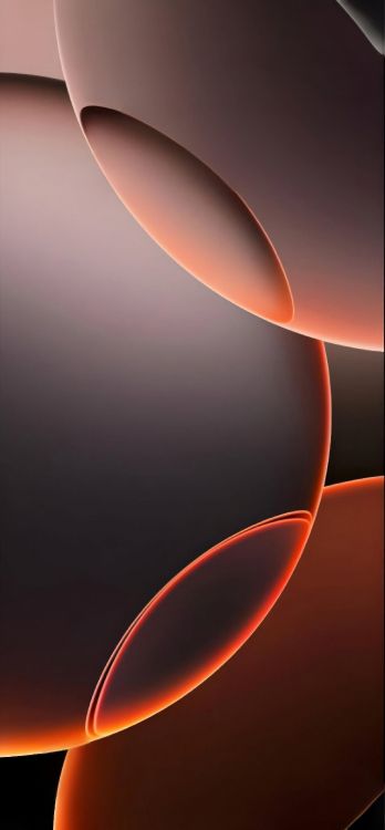 IPhone 16 Pro, Titanio Del Desierto, Objeto Astronómico, Naranja, Espacio. Wallpaper in 1902x4096 Resolution