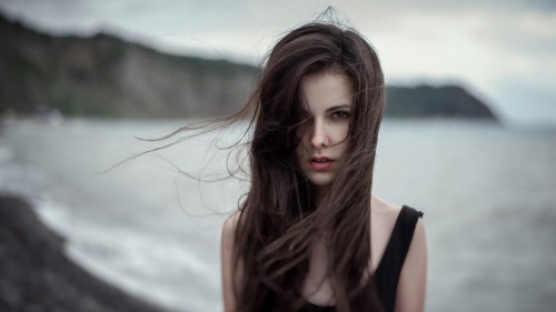 Image hair, long hair, brown hair, face, beauty