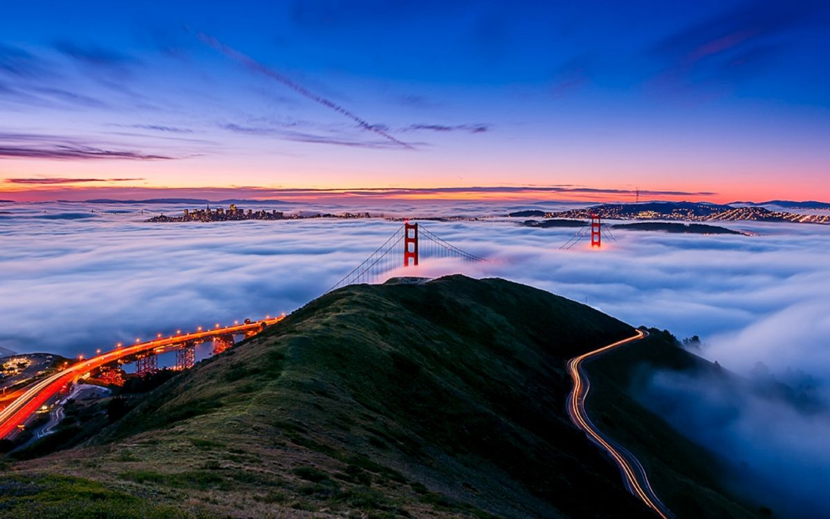 Pont du Golden Gate San Francisco Californie. Wallpaper in 3840x2400 Resolution