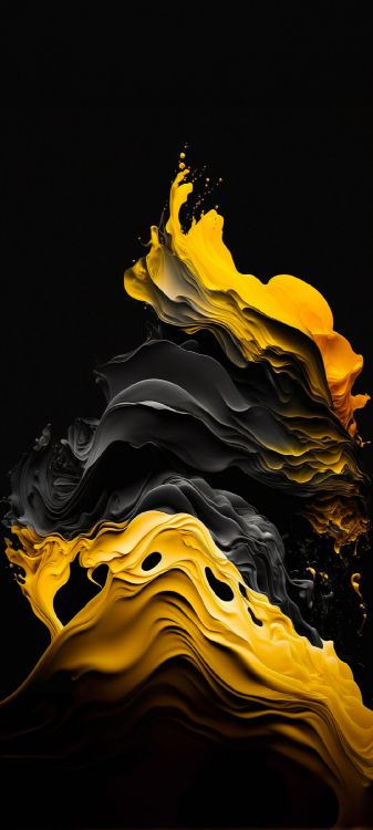 Amoled, Papel, Naranja, Gráficos, Diseño Gráfico. Wallpaper in 1080x2400 Resolution