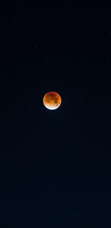 Image full moon in the sky