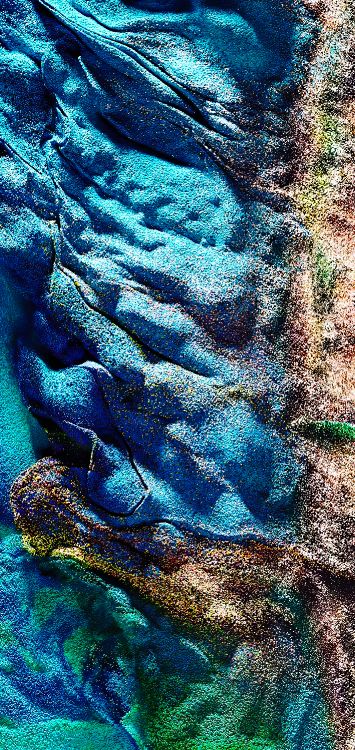 视觉艺术, 海洋生物学, Azure, 水上, 电蓝色的 壁纸 1422x3000 允许