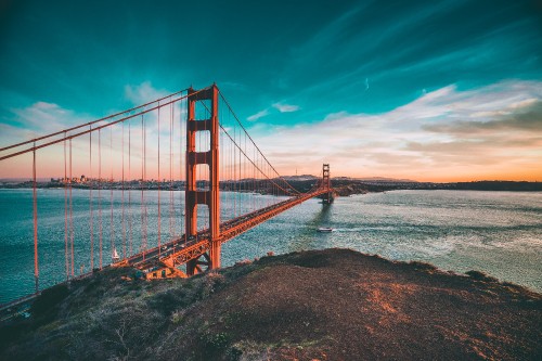 Image golden gate bridge san francisco california