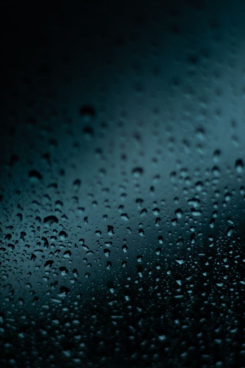 water droplets on clear glass