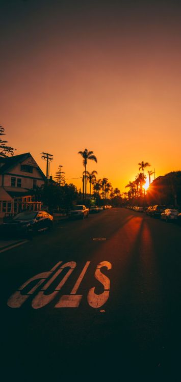 sunset, Aesthetics, light, automotive lighting, window