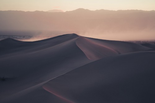 Image desert under white sky during daytime