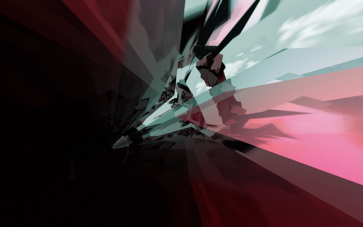 Textil Rosa y Blanco Sobre Fondo Negro. Wallpaper in 3840x2400 Resolution