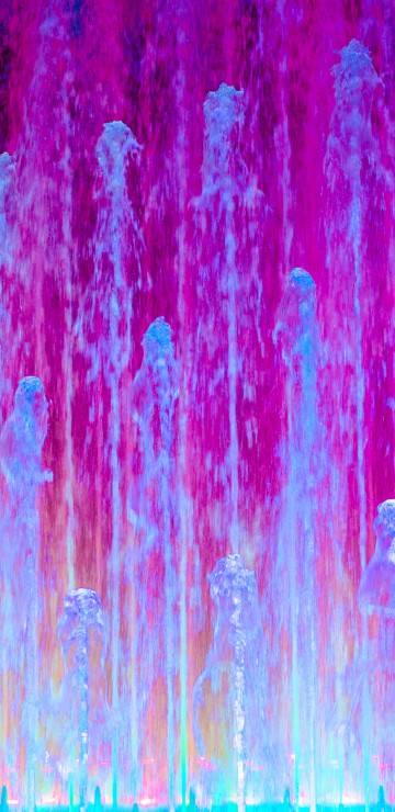 Image blue and white abstract painting