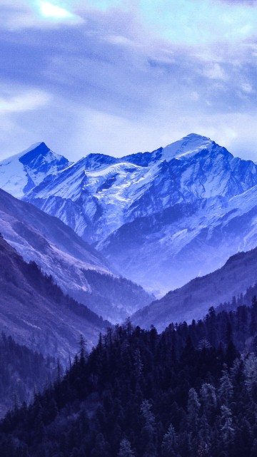 Image mountain, mountain range, mountainous landforms, highland, nature