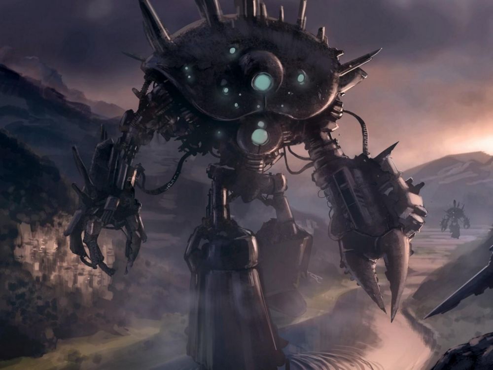 Ilustración de Monstruo Negro y Verde. Wallpaper in 2048x1536 Resolution