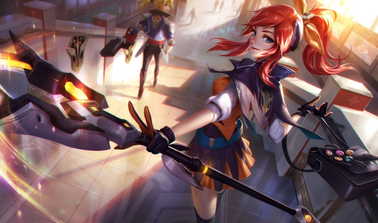 Schlacht, Cartoon, Lange Haare, League of Legends, Adventure. Wallpaper in 3840x2266 Resolution