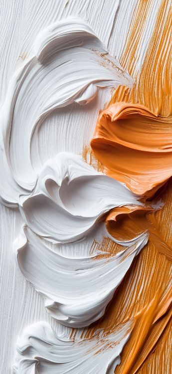 de Cerca, Gran Danés, Leones, Ilustración, Naranja. Wallpaper in 1476x3200 Resolution